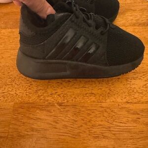 Adidas Black Textured Sole Footwear